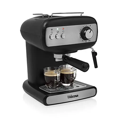 Produktbild: Tristar CM-2276 Espressomaschine - 20 bar - Spezialfilter für Nespresso Kapseln Schwarz