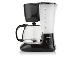 Produktbild: Tristar Kaffeemaschine mit 1,25L Fassungsvermögen – für 10-12 Tassen, auch für camping, CM-1245, schwarz