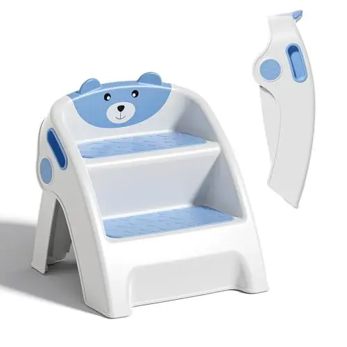 Produktbild: Tritthocker Kinder 2 Stufen,Blau