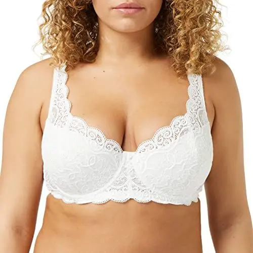 Produktbild: Triumph Damen Amourette 300 WHP Full Cup BH, Weiß, Gr. 75C (Brand size: 34C)