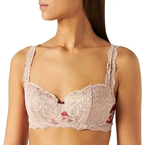 Produktbild: Triumph Damen Amourette Allure WHP Geformter BH, RED - LIGHT COMBINATION, 80E