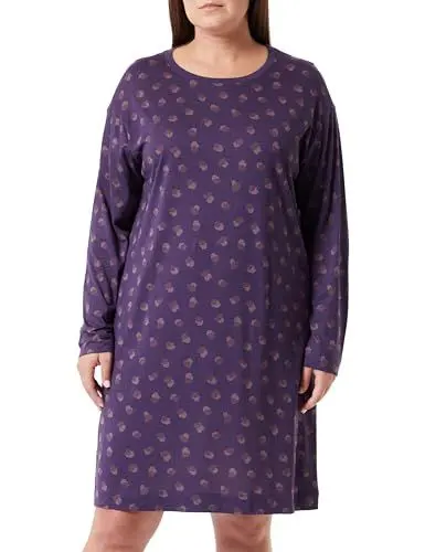 Produktbild: Triumph Damen Endless Comfort NDK LSL Night Shirt, VIOLET - DARK COMBINATION, 40