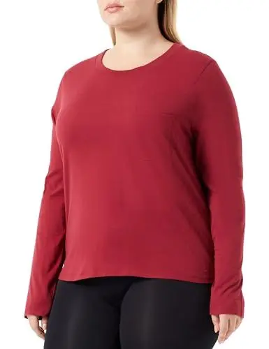 Produktbild: Triumph Damen Mix & Match Lsl Chest Pocket 03 Pajama Top, Red Musk, 40 EU
