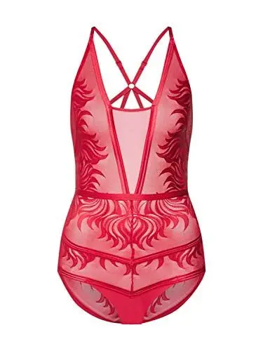 Produktbild: Triumph Damen Palm Spotlight BS EX Formender Body, Rot (Mars Red 0042), 40 (Herstellergröße: M)