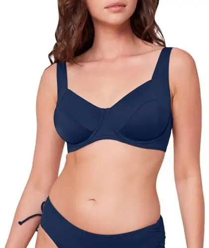 Produktbild: Triumph Damen Summer Mix & Match W 01 sd Bikini top, Marine, 42C