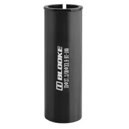 Produktbild: TRIWONDER Fahrradsattelstütze Shim 100mm, Sattelstützen Reduzierhülsen Aluminiumlegierung Rohradapter Fahrrad Adaper für MTB BMX Mountainbike Rennrad E-Bike (27.2mm auf 33.9mm)