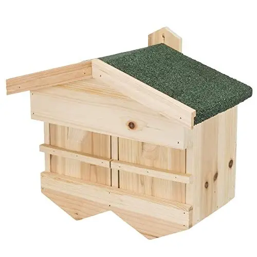 Produktbild: TRIXIE 55909 Nistkasten für Sperlinge, Kiefernholz, 33 × 30 × 21 cm