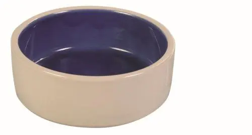 Produktbild: TRIXIE Keramikschale, 1 l, cream/blue