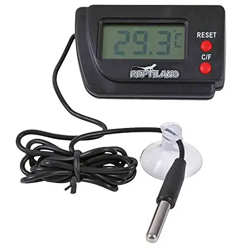 Produktbild: TRIXIE batteriebetriebener Temperaturmesser für Terrarien und Aquarien 