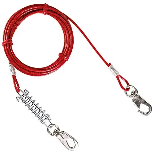 Produktbild: Trixie 2291 Hofleine, 5 m, Rot