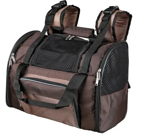 Produktbild: Trixie 28871 Rucksack Shiva, 41 × 30 × 21 cm, braun