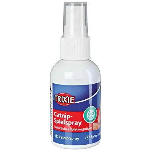 Produktbild: Titel: TRIXIE Catnip-Spielspray - regt zum Spielen und Schmusen an - einfach aufsprühen - 50 ml - 4241