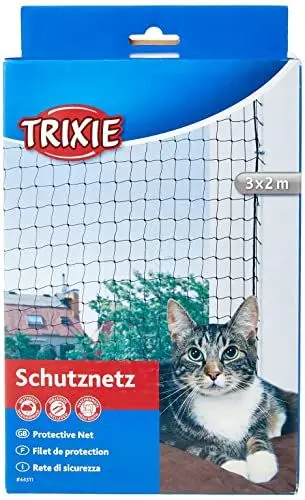 Produktbild: Trixie 44311 Schutznetz, 3 × 2 m, schwarz