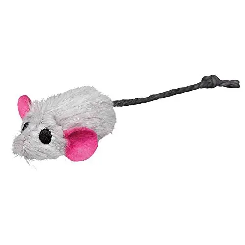 Produktbild: Trixie 4503 Plüschmäuse mit Catnip-Kern, 5 cm, 6 St.