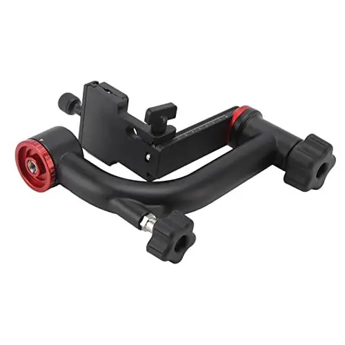 Produktbild: Tr-Kopf Kamerastabilisator Tr-Kopf Aluminiumlegierung Panorama-Tr-Kopf mit Sc-Linie für Kameras Bis zu 30,0 Pfund Kamerastabilisator Tr-Kopf B-Kopf Stabilisator Tr-B-Kopf