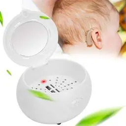Produktbild: Trockenbox Für Hörgeräte, Hörgeräte Trocknungsgerät, Hörgerätetrockner Und Elektronischer Cochlear trockner Desinfektions sanitizer Und Reinigungsfall Trockenbox