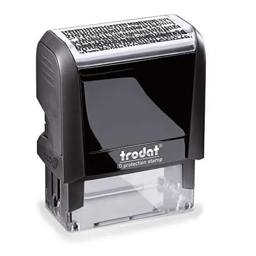 Produktbild: Trodat Printy 4912 Datenschutzstempel, schwarz