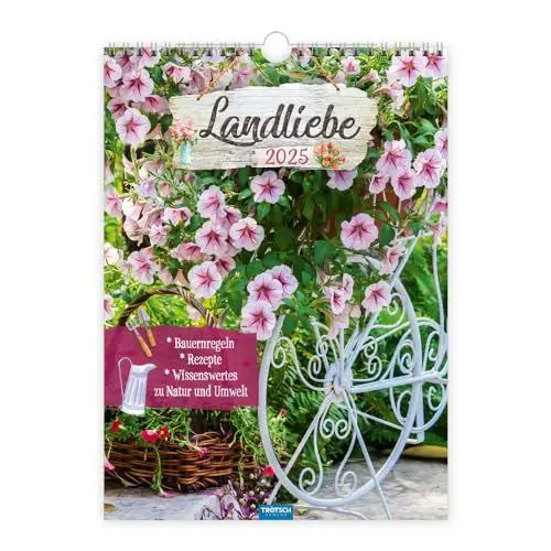 Produktbild: Trötsch Classickalender Landliebe 2025: Wandkalender