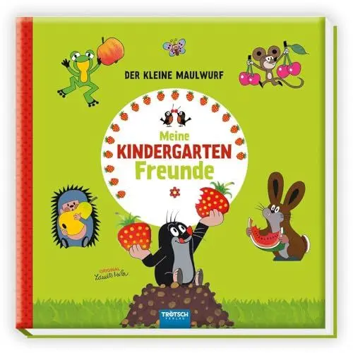 Produktbild: Trötsch Der kleine Maulwurf Eintragealbum Meine Kindergarten-Freunde: Freundealbum Kindergarten-Feunde Erinnerungsalbum