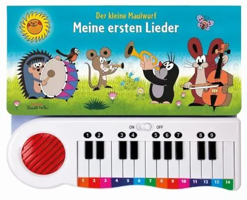 Produktbild: Trötsch Der kleine Maulwurf Klavierbuch Meine ersten Lieder: Beschäftigungsbuch Soundbuch Liederbuch (Ab 2 Jahren)