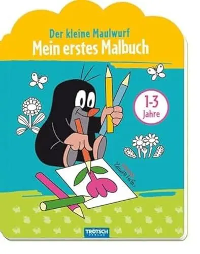Produktbild: Trötsch Der kleine Maulwurf Mein erstes Malbuch: Beschäftgungsbuch Ausmalbuch (Malbücher ab ...)