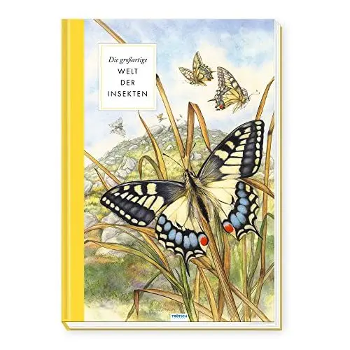 Produktbild: TRÖTSCH - Die großartige Welt der Insekten | Insektenbuch über die Vielfalt, Lebensweisen und ihre Rolle im Zusammenspiel der Natur: Tierbuch mit über 40 spannenden Kapiteln | Ab 12 Jahren