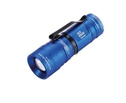 Produktbild: TROIKA ECO BEAM – TOR52/BL – Taschenlampe – magnetisch– weißes LED Licht – 3 Leuchtfunktionen: 2 Lichtstärken, Blinklicht, 6-fach Zoom – Magnetfunktion – TROIKA-Original