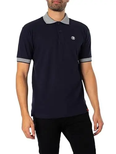 Produktbild: Trojan Herren Korbgeflecht-Poloshirt, Blau, 4XL
