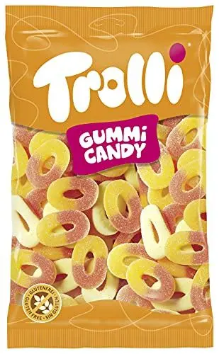 Produktbild: Trolli Pfirsichringe (1 kg)