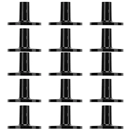 Produktbild: Uxsiya Trommel-Becken-Hülse, verschleißfestes Becken-Ersatzzubehör, Verblassungsschutz, 15 Stück, langlebiger Kunststoff für Percussion-Instrumente