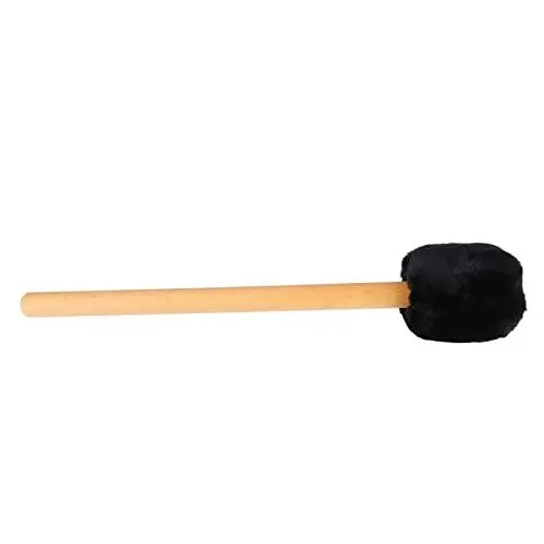 Produktbild: Trommelschlägel mit Weichem Filzkopf und Langem Griff für Xylophon-Pauken, Professionelles Zubehör (BLACK)