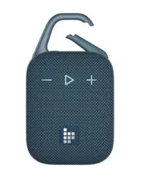 Produktbild: Tronsmart H1 Tragbare Outdoor Bluetooth Lautsprecher Musikbox, 20 Stunden Spielzeit, lauter Klang und kraftvoller Bass, integrierter Karabiner, IPX7 wasserdicht, anpassbarer EQ, Bluetooth 5.3 (Blue)
