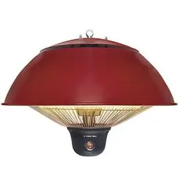 Produktbild: TROTEC Infrarotheizung IR 1510 SC – Heizleistung 500 W / 1000 W / 1500 W – Deckenheizstrahler für Terrase, Balkon oder Außengastronomie, inkl. Fernbedienung