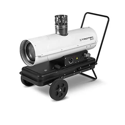 Produktbild: TROTEC Ölheizgebläse IDE 20 – Heizleistung 20 kW – Heizkanone Luftmenge 600 m³/h – Dieselheizung