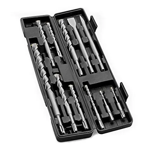 Produktbild: TROTEC SDS-plus Bohrer- und Meißel-Set passend für Bohrhammer (11-teilig)
