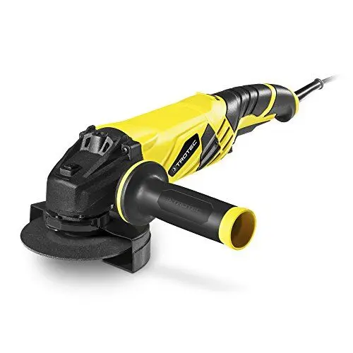 Produktbild: TROTEC Winkelschleifer PAGS 10‑125 – Trennschleifer 1.200 Watt, Drehzahl von 5.000 min-¹ bis 12.000 min-¹, Scheiben-Ø: 125 mm, Sicherheitsschalter