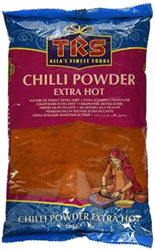 Produktbild: TRS - Chilli Pulver Extra Scharf - (1 X 1 KG)