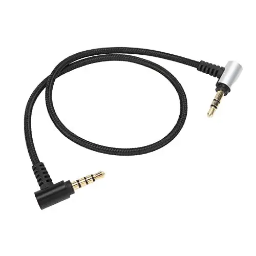 Produktbild: TRS-auf-TRRS-Adapter, 3,5-mm-Mikrofonkabel fürSC7, VideoMicro, 3,5-mm-TRS-auf-TRRS-Mikrofon-Patchkabel