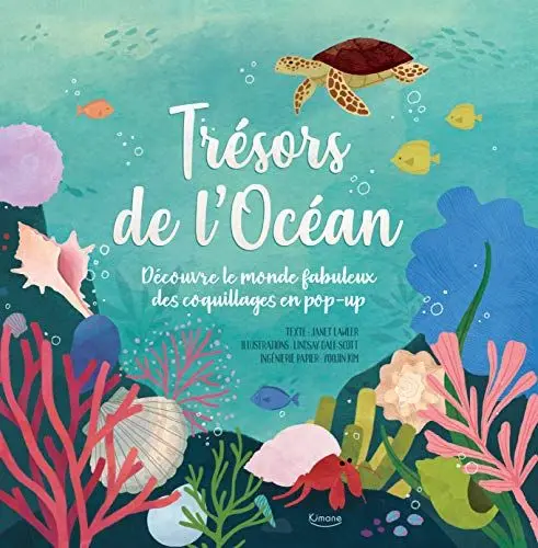 Produktbild: TRÉSORS DE L'OCÉAN (COLL. LIVRE POP UP): Découvre le monde fabuleux des coquillages en pop-up