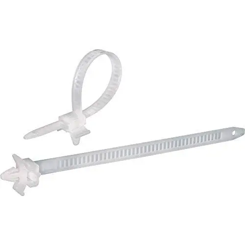 Produktbild: TRU COMPONENTS 1592899 TC-PHV150203 Kabelbinder 150 mm 7.90 mm Natur mit Spreizanker 100 St.
