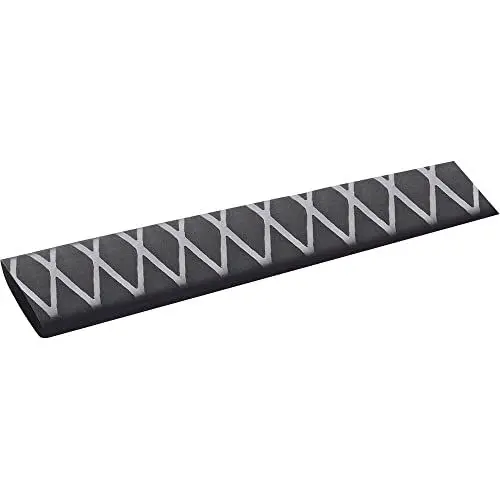 Produktbild: TRU Components 1572155 Schrumpfschlauch ohne Kleber Schwarz 45mm 22.50mm Schrumpfrate:2:1 1m