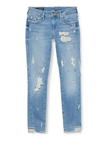 Produktbild: True Religion Damen Halle Special Slim Jeans, Blau (Blue Denim 4646), 42 (Herstellergröße: 32)