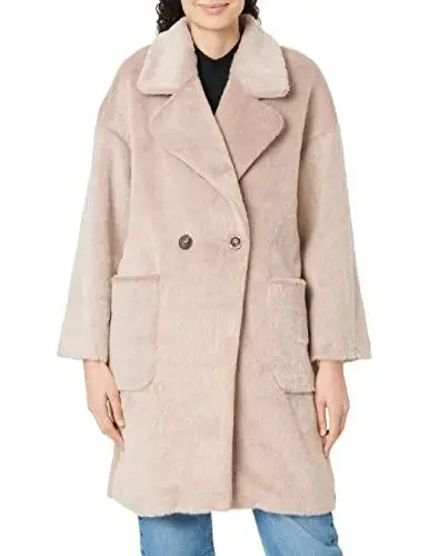 Produktbild: True Religion Damen Oversized Coat Pearl Mantel, per Pack Grau (Pearl 1761), 34 (Herstellergröße: XS)
