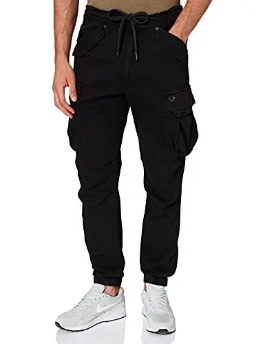Produktbild: True Religion Herren Toni TRUEFLEX Used Skinny Jeans, Schwarz (Black 1001), W38/L34