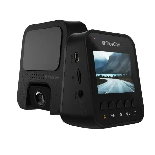 Produktbild: TrueCam H25 GPS real 4K mit ParkShield-Funktion bietet fortschrittlichen 24-Stunden-Schutz, Superkondensator, 5GHz-WiFi, Unterstützt bis zu 256 GB Micro SD, Deutsches menü, Radarwarnung