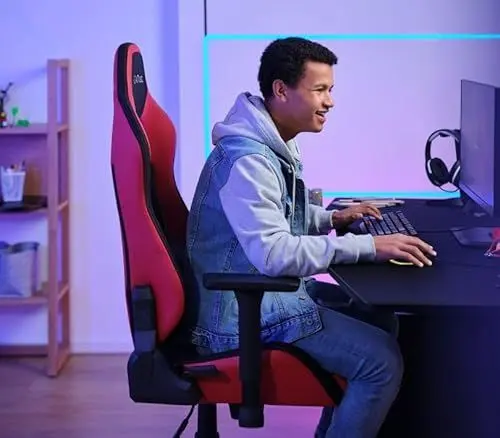 Produktbild: Trust Stühle Marke Modell Gaming Stuhl Gaming GXT 714 Ruya/Rot