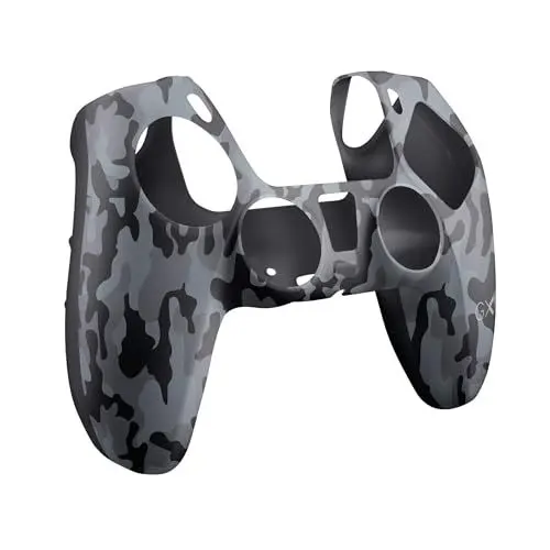 Produktbild: Trust Gaming GXT 748 Controller Hülle für DualSense, PS5, Playstation 5, Silikon Hülle, Schutzhülle, Silikon Case, Anti-Rutsch - Schwarz