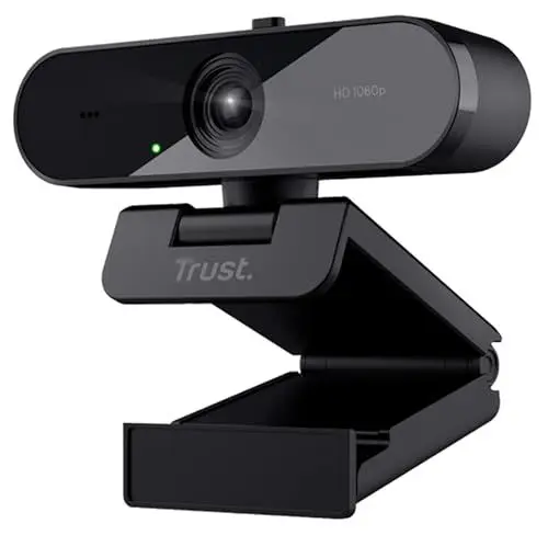 Produktbild: Trust TW-200 ECO Full HD-Webcam 1920 x 1080 Pixel Standfuß, Klemm-Halterung