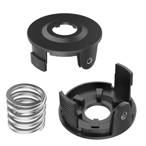 Produktbild: TRUSTLIONTEK 2 Stücke Spulenabdeckung,für Makita Akkusense 18V DUR181Z, DUR181RF, DUR181 Rasentrimmer