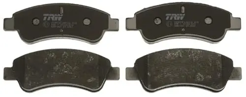 Produktbild: TRW GDB1463 Bremsbelagsatz 4-Teilig für Peugeot 206 Schrägheck (2A/C) 1998-2012 Vorderachse und Andere Fahrzeuge